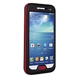 Seidio CSWSSGS4-BROBEX Waterproof Case for Samsung Galaxy S4 - Retail Packaging - Black/Red