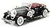 GreenLight 1:18 Scale Duesenberg II SJ - Silver and Black (Item 13504)