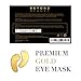Under Eye Patches - Collagen Eye Pads - 24K Gold Premium Eye Mask - Hyaluronic Acid Treatment for Puffy Eyes, Dark Circles and Under Eye Bags with Anti-Aging and Wrinkle Care Properties