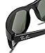 Ray-Ban PREDATOR 2 - BLACK/ MATTE BLACK Frame CRYSTAL GREEN Lenses 62mm...