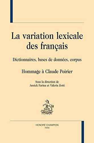 La  variation lexicale des français