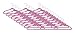 Delta Children Kids Velvet Hanger, Pink, 30 Count