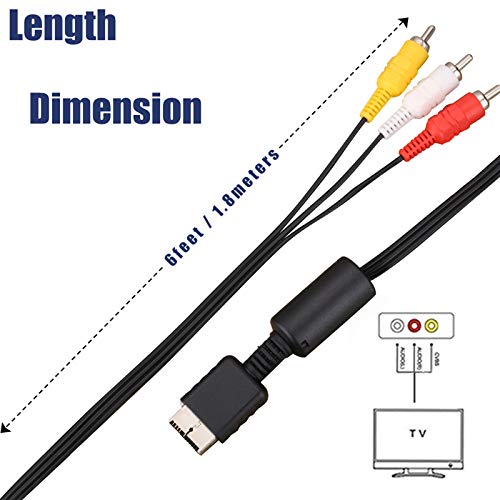 1 Trenro+Replacement+Cable+Compatible+Playstation