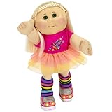 Cabbage Patch Kids Twinkle Toes: Caucasian Girl Doll, Blonde, Green Eyes