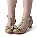 Nova Utopia Girls Low Medium Heel Dress Sandal Flower Girl Shoes,NF Utopia Girl NFGFH58H Gold 13