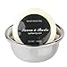 6 Piece Shaving Gift Kit - Includes Badger Hair Shaving Brush,Double Edge Safety Razor,Chrome Stand,Bowl,Shaving Soap,2 Replacement Blades