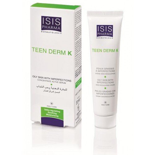 ISIS Pharma Teen Derm K Anti-Acne and Sebum Secretion Cream 30ml