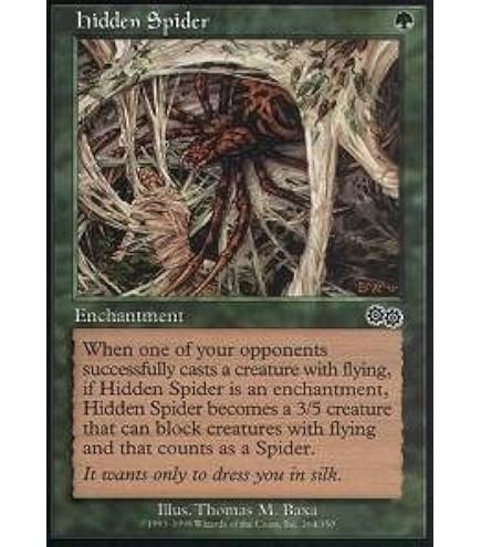 Amazon.com: Magic The Gathering - Aquastrand Spider (140/249)