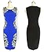 PAKULA® Noble Seleb O neck Knee Length Stretch Bodycon Pencil Party Dresses