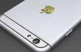 Real 22k Gold Leaf Apple Logo Color Changer Vinyl Sticker Decal iPhone 6,Plus,5s,5c