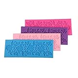 reentry-phenomenon Silicone Fondant Cake Lace Sugarcraft DIY Mat Texture Flower Decor Mold