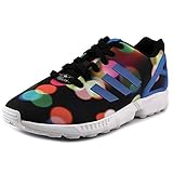 Adidas Mens ZX Flux Black/Bright Blue-White Synthetic