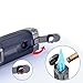 Jet Flame Torch Lighter, 3 Strong Flame Butane Refillable Lighter with Visible Gas Tank Window and Punch Cutter, Unique Birthday Gifts for Men