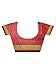 Shonaya Women's Faux Georgette Embroidery Saree with Unstitched Blouse Piece