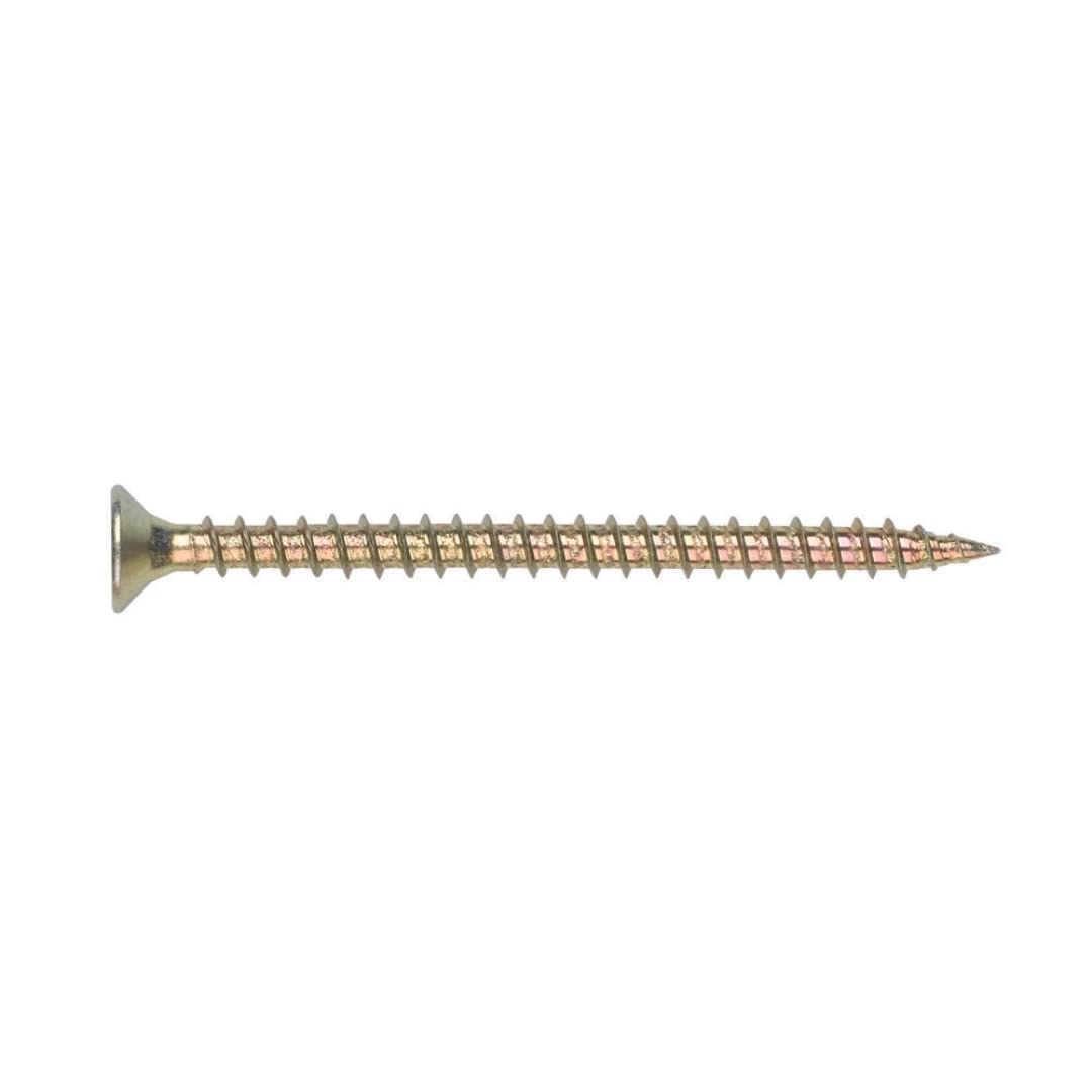 Index TPPO45080 – Screws Pozidriv Bichromate Head 90 Countersunk Lubricated 4.5 x 80, Pack of 100