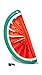 SunnyLife Women's Inflatable Watermelon, Red/Green, One Size