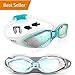 Swim Goggles | Swimming Goggles For Men Women Adults - Best Non Leaking Anti-Fog UV Protection Clear Vision - Free Goggle Case Nose and Ear Plugs | U-FIT