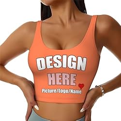 Personalized Yoga Tank Tops Custom Women Vest Add