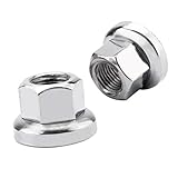 Yiotfandoll 2PCS Bicycle Wheel Axle Nuts M10 for