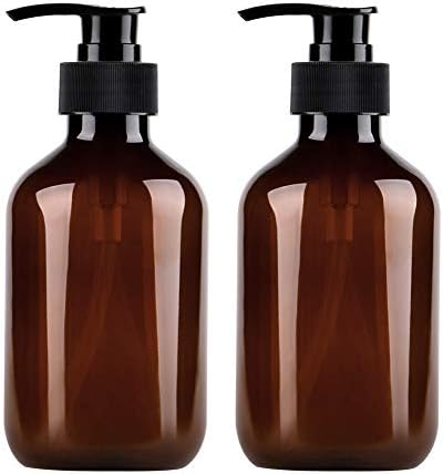 Fovor シャンプーボトル 洗剤ボトル 丸い肩 500ml 毎日激安特売で 営業中です 2個 高温耐性 ポンプヘッド 詰替用ディスペンサー ハンドサニタイザー 洗剤 専用 ツーウェイディスペンサー シャンプー 空ボトル 厚くて強い