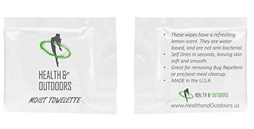 Repel Sportsmen Max Aerosol Insect Repellent Bonus, 40% Deet, 8.125 oz - 6 Count - with (6) BONUS HealthandOutdoors Moist Towelettes