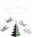 Flensted Mobiles Angels Of Love Hanging Mobile - 17 Inches Cardboard