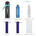 DISONCARE Odyssey 60H 3 Pens Insulin Cooler Travel case Digital Display Medication Cooler for Medicine Travel TSA Approved Ice Pack Diabetic Medical Cooler Diabetes Bag EpiPen with Medical Tag（Black）