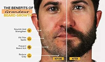 Grandeur Mooch And Beard Oil For Men For Thicker And Longer Beard 100ml With Vitamin E And Argan Oil Buy Online At Best Price In Uae Amazon Ae