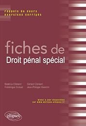 Fiches de droit pénal spécial