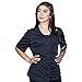 Breast Cancer Shirt Mastectomy Clothing with Drain Pockets Soft As Feathers Black Medium