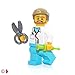 LEGO City Hospital Minifigure - Doctor (with Printed Stethoscope, Syringe and Scissors) 60204