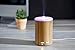 150ml Aromatherapy Essential Oil Diffuser,Ultrasonic Aroma Humidifier (Up to 8H Use, Mist Control, Waterless Auto Shut-Off, 4 Timer Settings, 7 Color LED Lights) by Wasserstein (Bamboo)