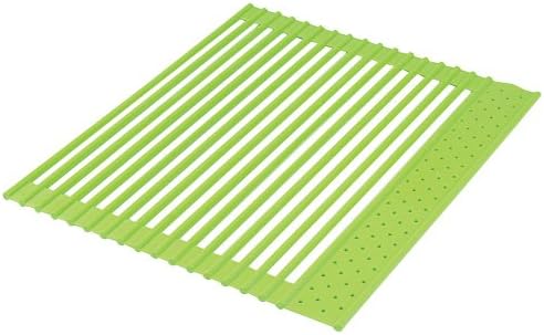 Arnest Kurukuru Silicone Dish Drainer Mat, Green, Size S (420 × 350 mm) A-75762