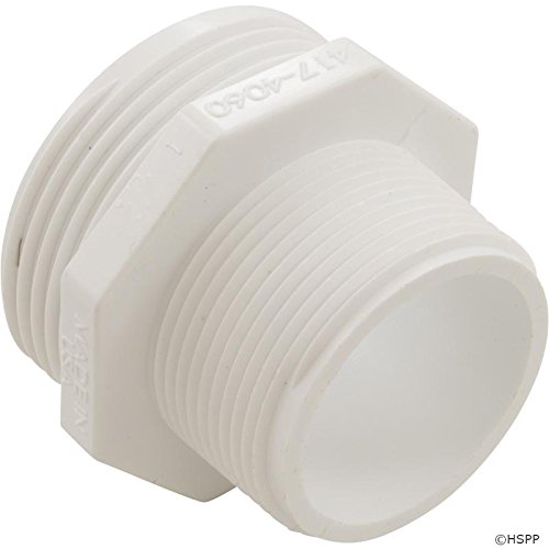 Waterway Plastics Tailpiece, 1-1/2" Buttress Thread x 1-1/2" Male Pipe Thread