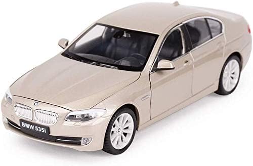 FGGTMO Car Model Car Model 1:24 535 Simulation Alloy Die-casting Toy Ornaments Sports Car Collection Jewelry 19x8x6CM Gifts For Men Anniversary Gift & Birthday Gift (Color : Gold)