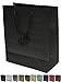 Novel Box Black Gift Bags with Handles 10 Pack 8x4x10 Inches Large Paper Bulk Gift Bags for Business, Shopping, Birthday, Party Favor - Euro Tote Paper Bag for Groceries & Personal Use