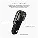 Smart Car Charger,SwiftFinder Bluetooth Car GPS Tracking Car Finder with APP,2 USB Ports 15W/3A Fast Charger Built-in Window Breaker and Seatbelt Cutter Compatible with Android and iOS Smart Devices