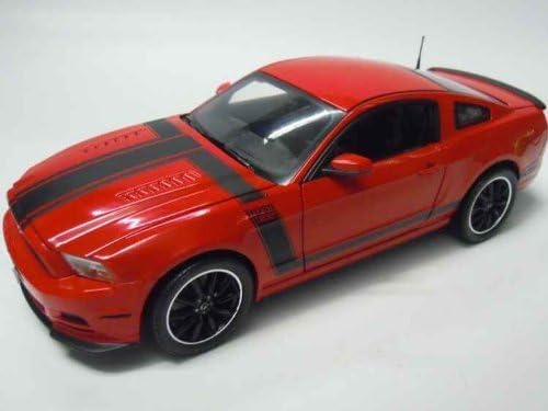 2013 Ford Mustang Boss 302 Red 1/18 By Shelby Collectibles Sc454