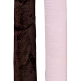 Go Mama Go Designs 2 Pack Wonder Bumpers, Pink/Chocolate
