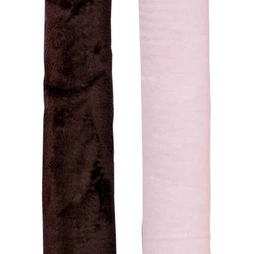 PURE SAFETY Vertical Crib Liners in Luxurious Chocolate