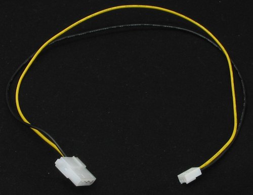 Cable Adpater 4 pin Molex Female to 3 pin Female Fan Cable, 2 wires, CB-4F-3F18, ship from Los Angeles