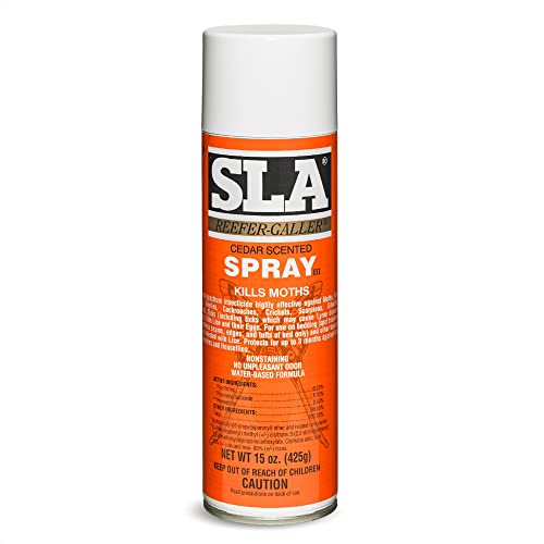 ReeferGaller SLA Cedar Scented Moth Repellent Spray Kills Moths Bed