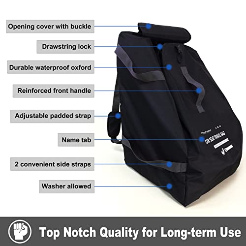 Car Seat Travel Bag Backpack for Air Travel ProFaster Universal