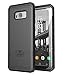 Jaagd Galaxy S8 Plus Case, S8+ Case, Shock-Absorbing Slim Dual-Layer Grip Cell Phone Cases for Samsung Galaxy S8 Plus (Black)