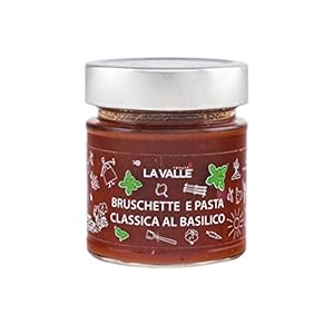 Bruchette en pasta, klassiek, van basilicum, houdt La Valle, 190 g, verpakking van 6 stuks