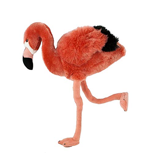 Teddys Rothenburg Kuscheltier Flamingo Flaumi 46 cm stehend pink Plüschflamingo Plüschvogel – Bild 6
