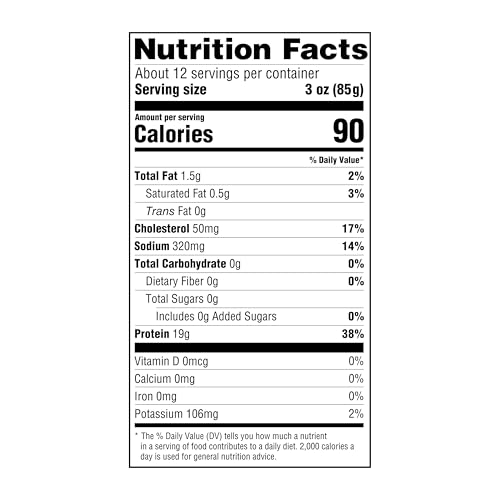 AMAZON GROCERY, PREMIUM CHUNK CHICKEN BREAST, 10 OZ (PACK OF 6)