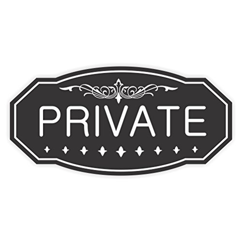 Buy PRIVATE Door / Wall Sign - Black Online at desertcartPhilippines