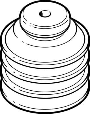 Festo 191078 Suction Cup Without Connector, Model ESV-50-CS
