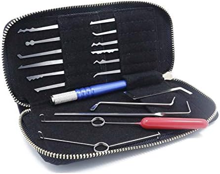 BYSY 18pc Pick Set & Hook Set - Educational Pick Toys DIY Clear Demonstration(Novelty Gifts Tools Kit)